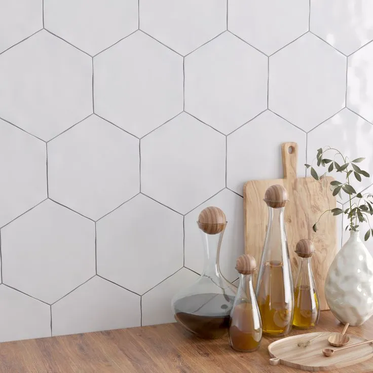 HEXAGONAL 17 BIANCO