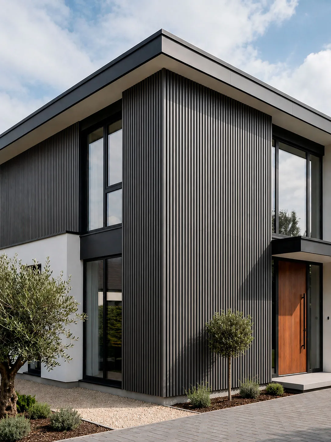 Outdoor Corner Shadow Grey